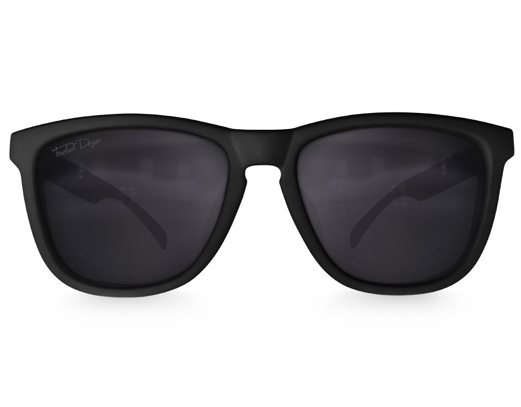 Black-Black Smoke Polarised Lenses