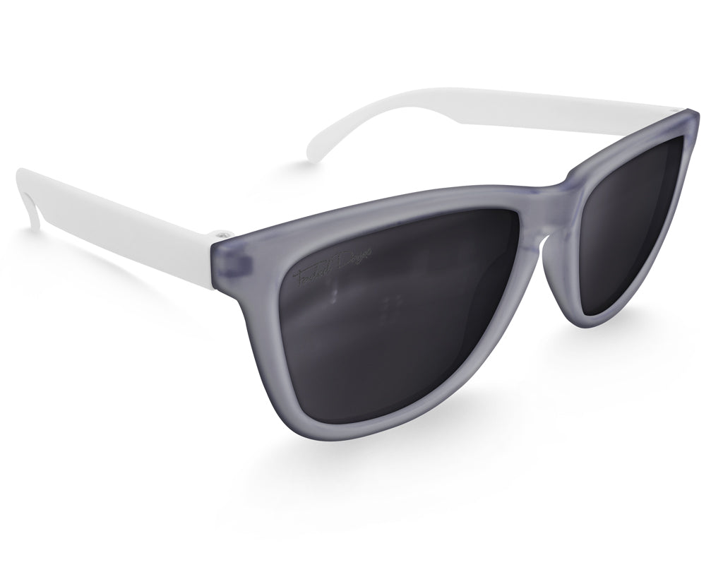 Slate Grey/White-Black Smoke Polarised Lenses