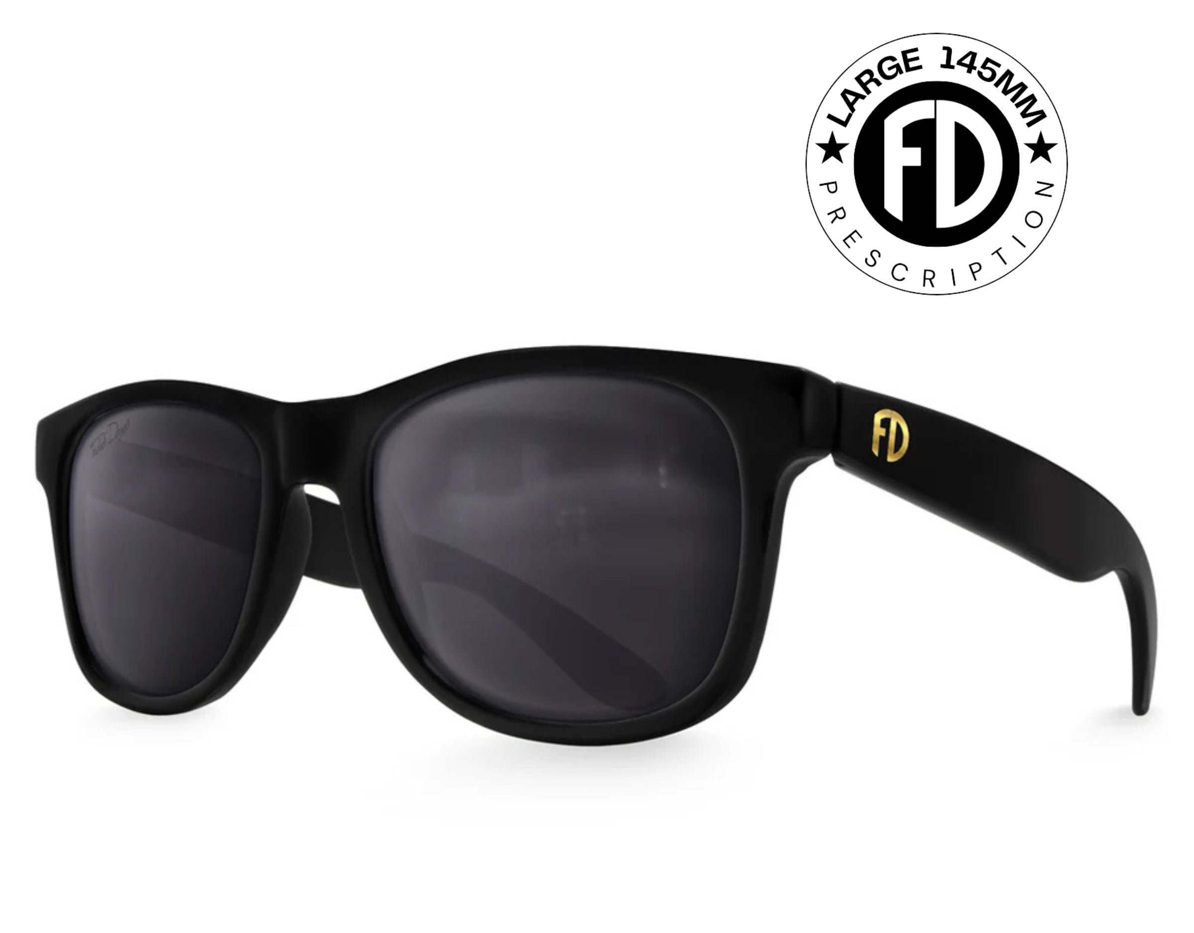 Prescription Classic 145mm Large Frame - Large Frame Prescription Sunglasses for Women and Men