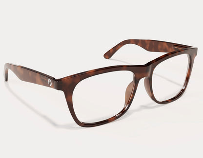 Side view of Classic 165mm XXL extra large eyeglass frames in Tortoise, offering a stylish yet practical wide fit.