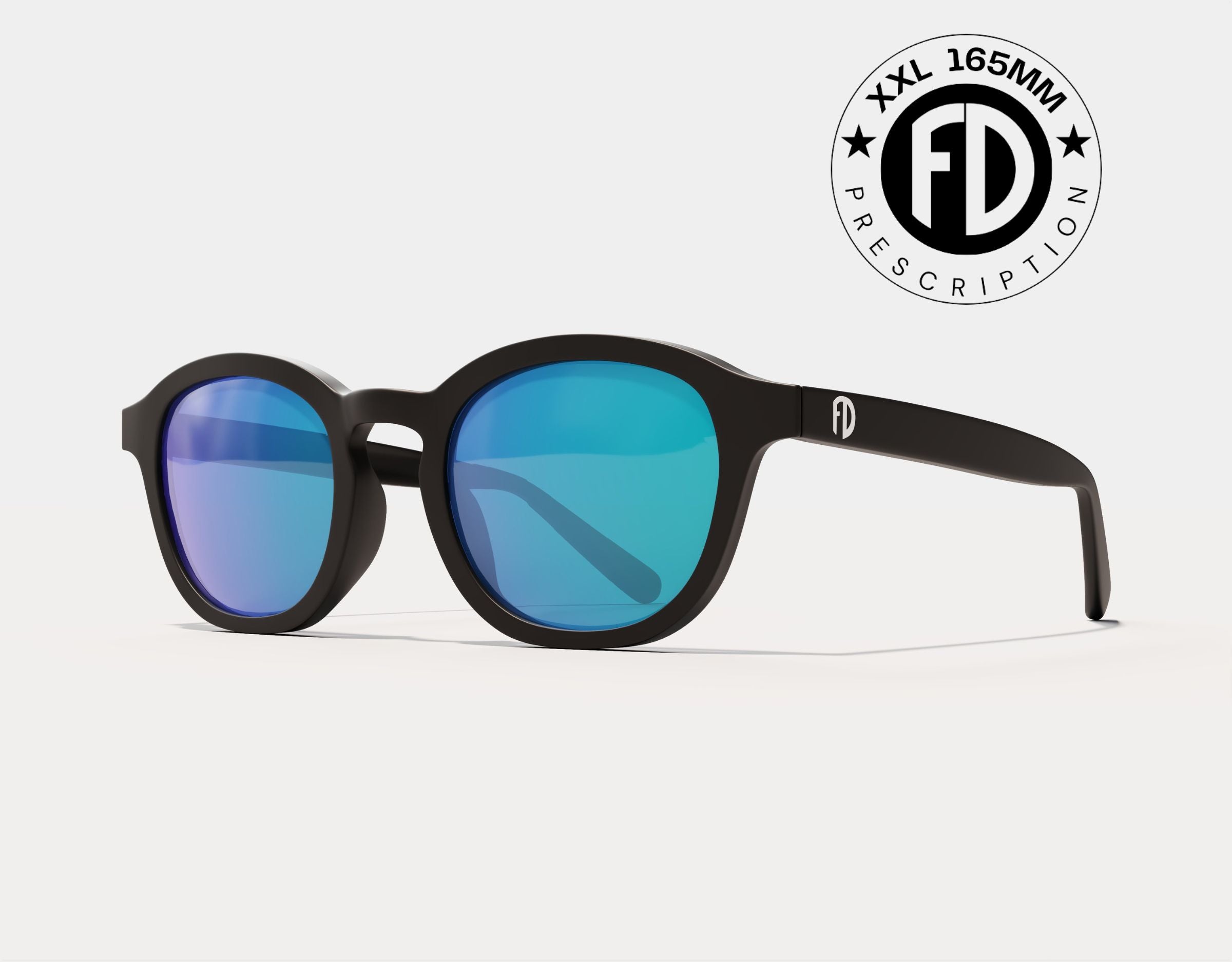 Prescription Scholar 165mm XXL - Large Prescription Sunglasses for Wide Faces